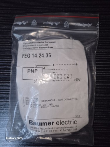 Baumer electric feg - electric, 14.24.35