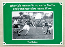 Postkarte Fußball Spruch Toni