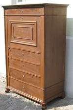 RARITÄT SUPER ANTIK SCHRANK BLENDER SEKRETÄR BIEDERMEIER 1840 SHABBY CHIC KIEFER