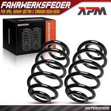 2x Feder Fahrwerksfeder Hinten für Opel Signum Z03 Vectra C Caravan Z02 03-09