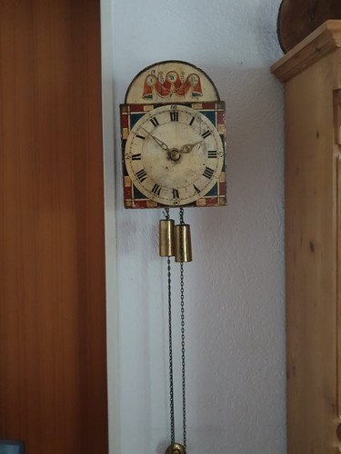 Wanduhr vintage aus - vintage,