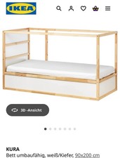 IKEA Hochbett KURA 90x200