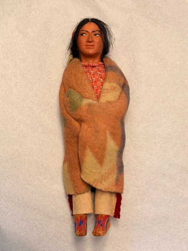Vintage indianer skookum puppe - vintage,