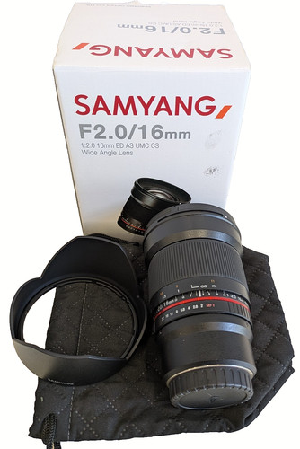 Samyang 12mm cs - 12mm, ncs