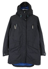 Didriksons Storm System Jacke Damen (Eu) 42 Lang Kapuze Reißverschluss Taschen