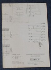 NSM Elektroplan / Schaltplan: I/O-Einheit 95 E