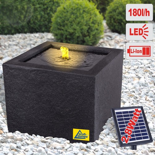 Solar gartenbrunnen - solar,