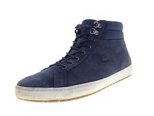 Lacoste Straightset Insulac 3191 Cma 738CM Herren Stiefel Boots Gr 46 Leder Blau