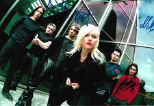 Theatre Of Tragedy Band Autogramme signed 20x30 cm Bild