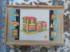 Retro Holzbaukasten für