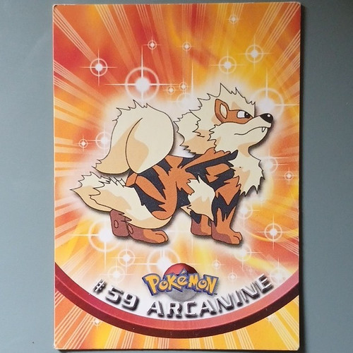 Arcanine topps pokémon karte - arcanine,