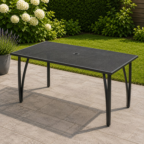 Streckmetalltisch gartentisch - streckmetalltisch,