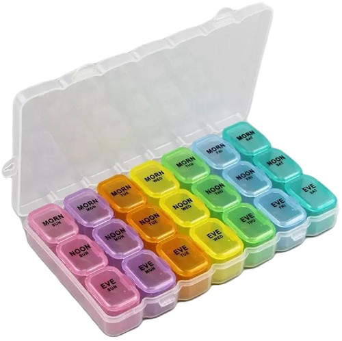 Ewanto tablettenbox pillendose - tablettenbox,