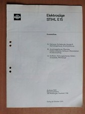 Ersatzteilliste STIHL