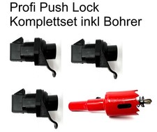3x Haasweller Profi Push Lock