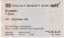 MÜNCHEN -- MVG U-Bahn --