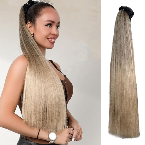 Pferdeschwanz aus naturhaar - aus,