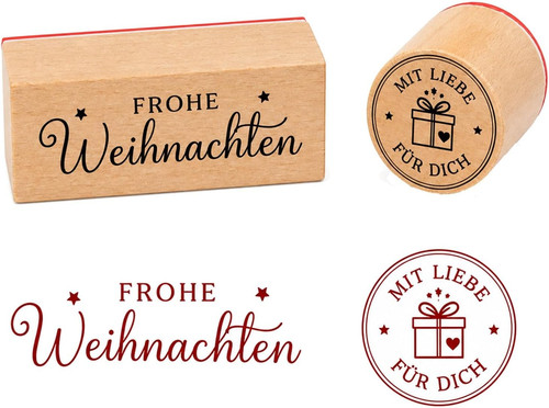 Weihnachtsstempel set 2 - weihnachtsstempel,
