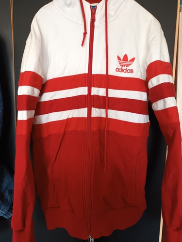 Adidas kapuzenjacke weiss rot - adidas,