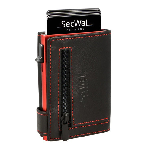 Secwal wallet schwarz rot - wallet, schwarz/rot