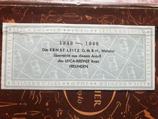 ☆LEICA BREVIER für das Jahr