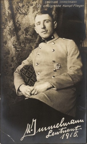 Jagdflieger oberleutnant - ak,
