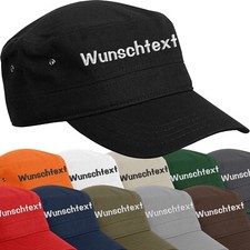 Myrtle Beach Military Cap bestickt mit Name Text Army Basecap Stickerei MB095