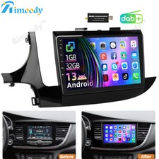 DAB+ 32GB Android 13 Autoradio GPS Navi BT WIFI RDS für OPEL Mokka X 2017-2019