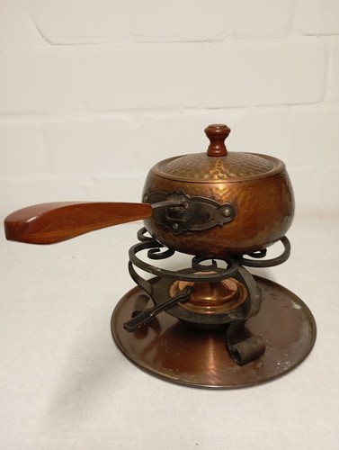 Fondue set kupfer - set,