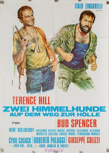 Kino plakat zwei himmelhunde - kino-plakat,