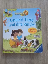 Buch - Unsere Tiere und ihre Kinder - Lesestart 1 - 2 - 3, Ravensburger