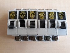 6 Stück AEG Elfa E 21 G10A Leistungsschutzschalter