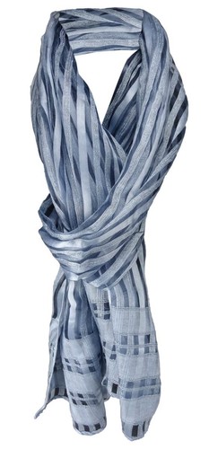 Satin chiffon schal - chiffon,
