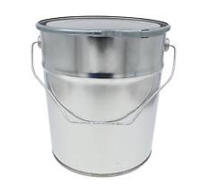 Leerer Blecheimer verzinkt mit