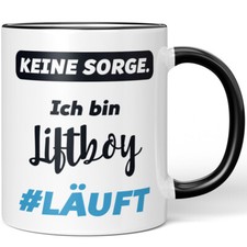 Keine Sorge. Ich bin Liftboy