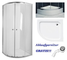 Duschkabine + Duschwanne