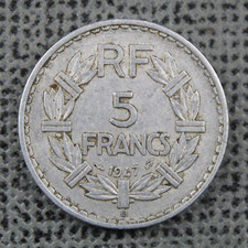 1947 5 Francs Frankreich