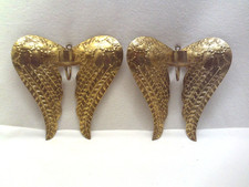 Engelsflügel Kerzenhalter 2. Wandkerzenleuchter Weihnachten Advent Wand Deko