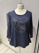 Esprit ** Langarmshirt ** XXL ** 3/4 Arm ** blau ** Shirt **