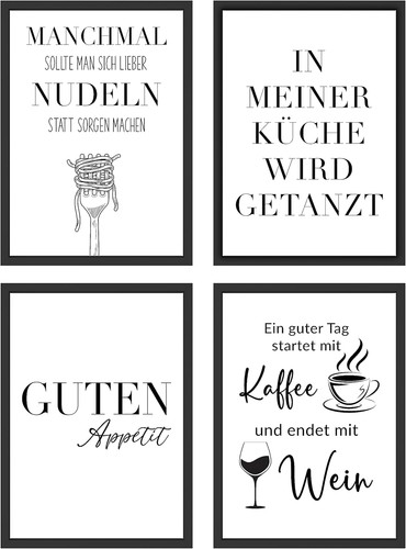Wbdesignz 4er bilder set - bilder,
