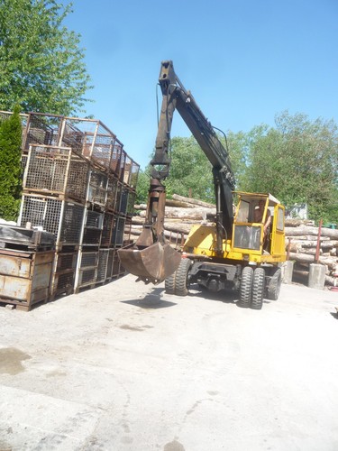 SENNEBOGEN-BAGGER-MOBILBAGGER-