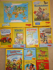 11 HABA Spiele: Schlemmermonster, Löschtrupp, Her mit dem Schatz,....