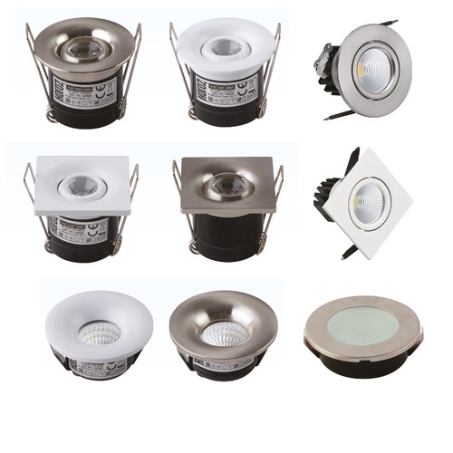 Led einbaustrahler minispot - led,