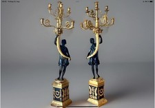 110 cm Empire Stil Kandelaber