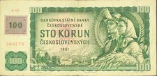 Tschechische Republik Banknote
