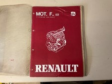 Reparaturhandbuch Renault Youngtimer 4 Zyl. Grauguss Motoren Typen F8M R9 Diesel