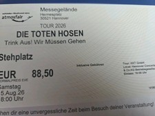 Toten hosen tickets hannover - toten,
