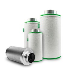 Aktivkohlefilter Carbon Grow Geruchs Abluft Filter AKF Aktiv Kohle versch Größen