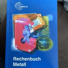 Rechenbuch Metall Europaverlag