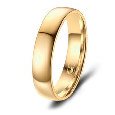 Herrenring Titan Gelbgold